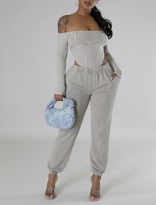 Diamond pant set