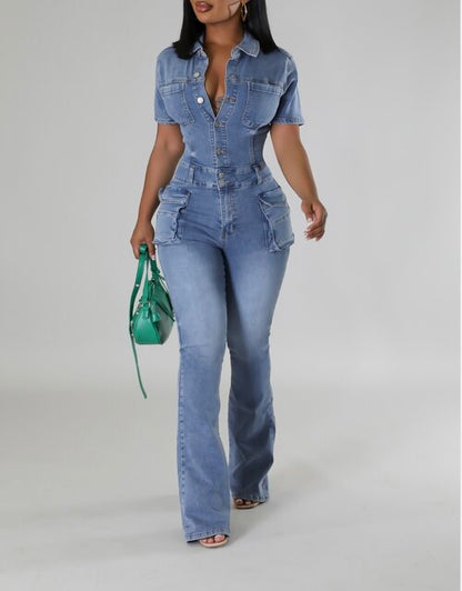 Jean jumpsuit