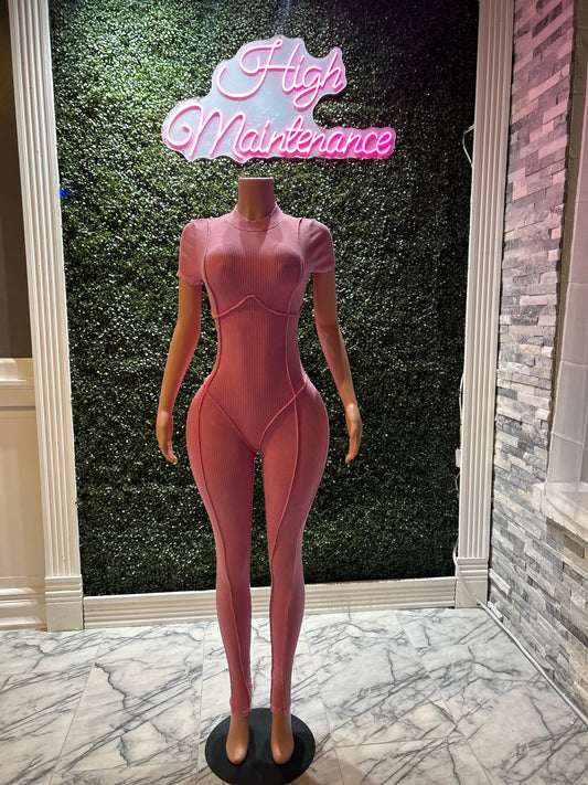 Cattleya Pink Jumpsuit