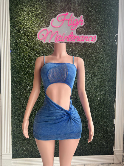 Adore me Sexy dress (Blue)